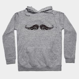 Mustache t-shirt Hoodie